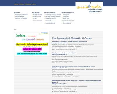 Screenshot (small) http://www.musikschule-geretsried.de