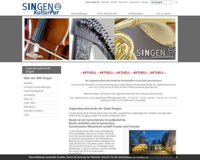 Screenshot (small) http://www.jugendmusikschule-singen.de