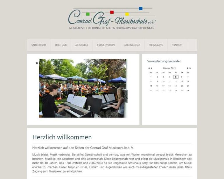 Screenshot (middle) http://www.conradgrafmusikschule.de