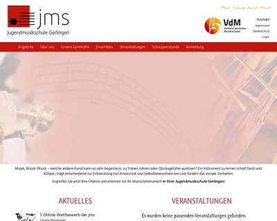 Screenshot (small) http://www.jms-gerlingen.de