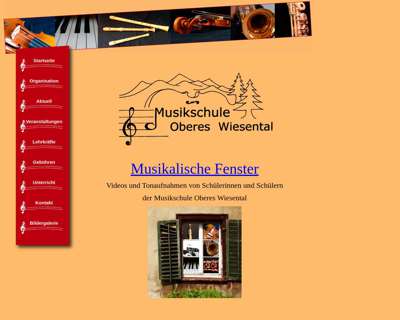 Screenshot (small) http://www.musikschule-obereswiesental.de/
