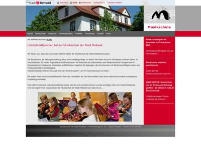 Screenshot (small) http://www.musikschule.rottweil.de