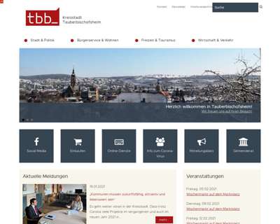 Screenshot (small) http://www.tauberbischofsheim.de/