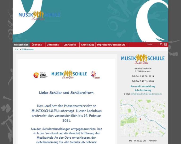 Screenshot (middle) http://www.musikschule-anderoste.de