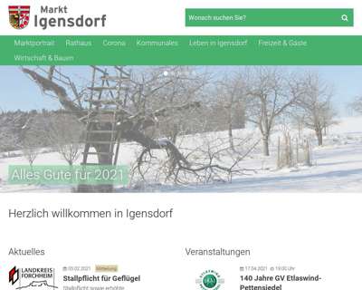 Screenshot (small) http://www.igensdorf.de