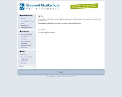 Screenshot (small) http://www.musikschule.veitshoechheim.de