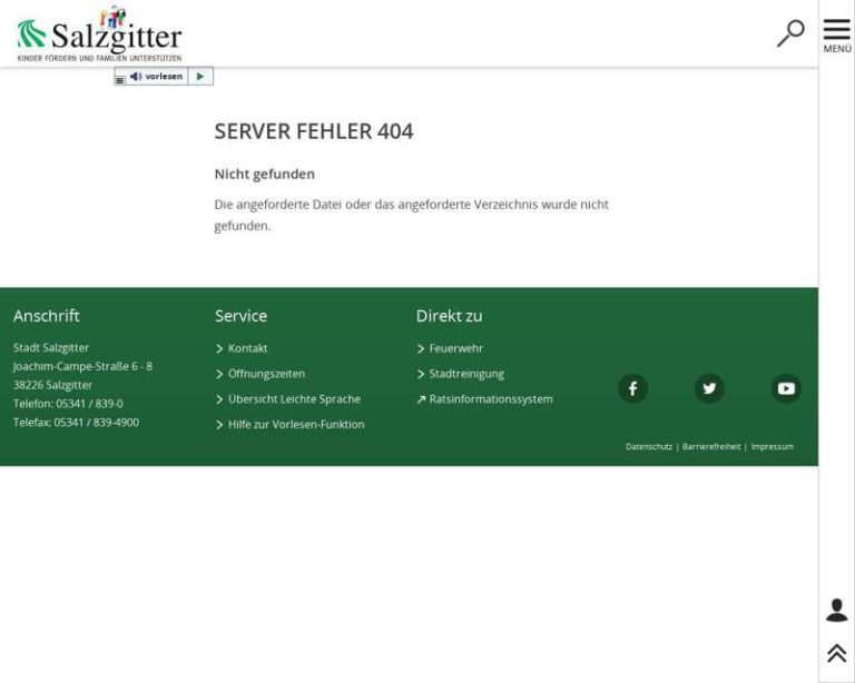 Screenshot (middle) https://www.salzgitter.de/rathaus/fachdienstuebersicht/kultur/126010100000096946.php