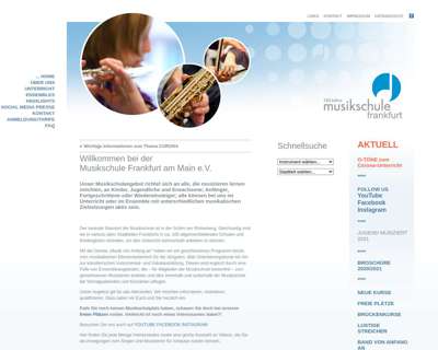 Screenshot (small) http://www.musikschule-frankfurt.de