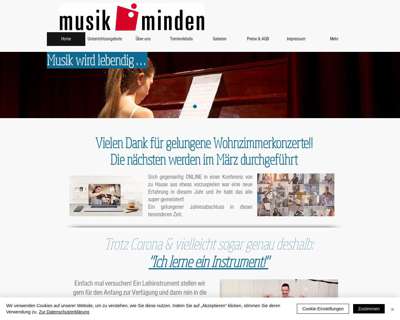 Screenshot (small) http://www.musikminden.de