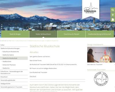 Screenshot (small) http://www.musikschule-traunstein.de