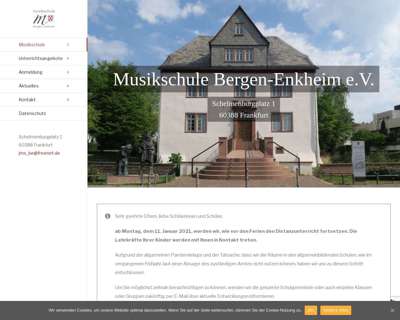Screenshot (small) http://www.musikschule-bergenenkheim.de