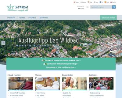 Screenshot (small) http://www.bad-wildbad.de