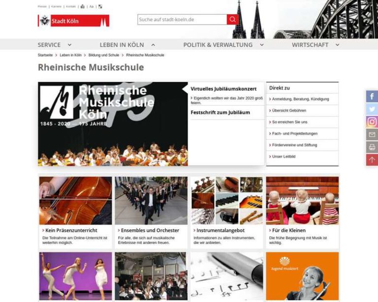 Screenshot (middle) http://www.rheinische-musikschule.de